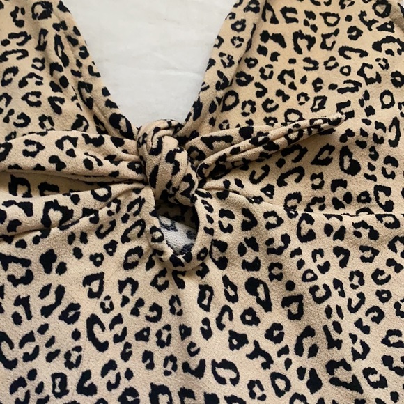 Leopard cheetah print bodysuit - Picture 3 of 4